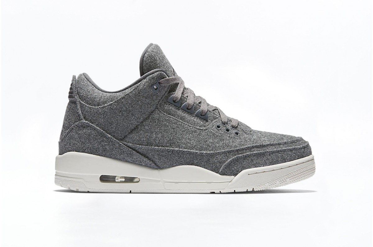 retro 3 wool