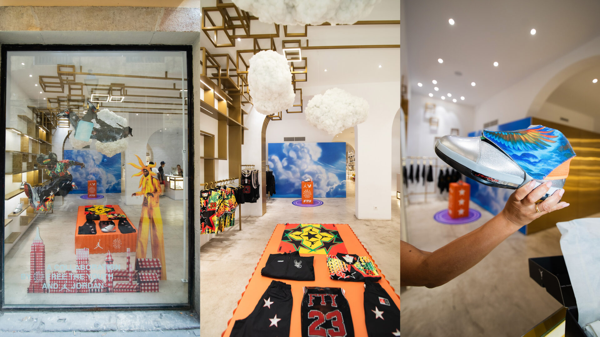 Jordan x Free The Youth en FOOTDISTRICT Barcelona