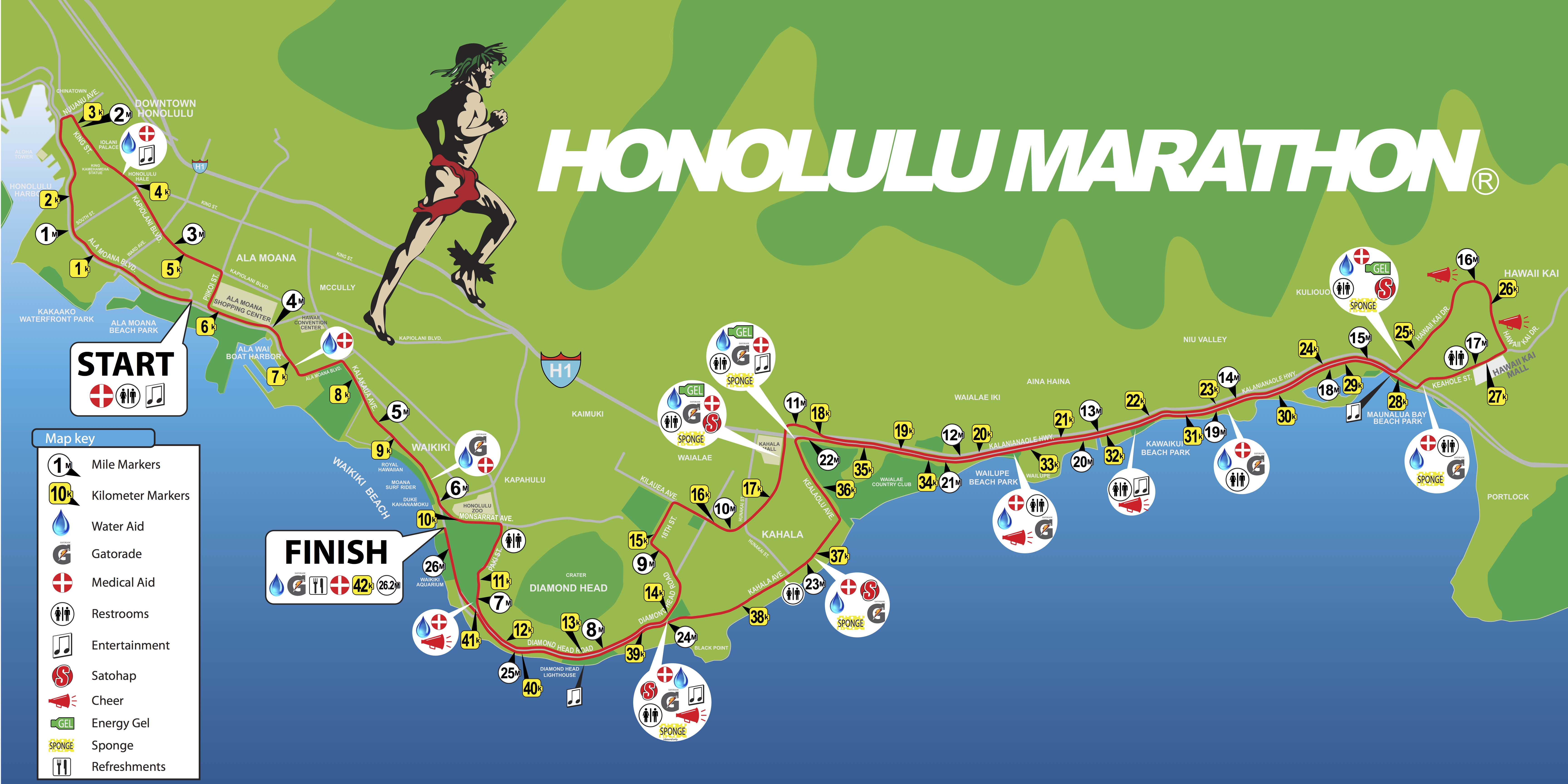 Honolulu-Marathon-CourseMap