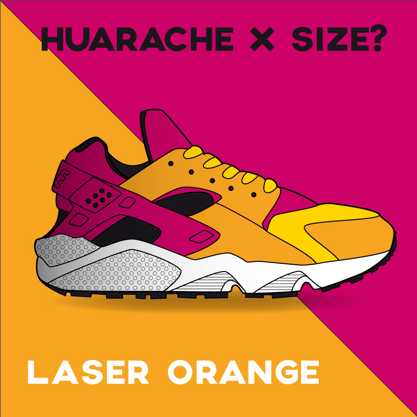 Nike-Air-Huarache-x-Size-Laser-Orange