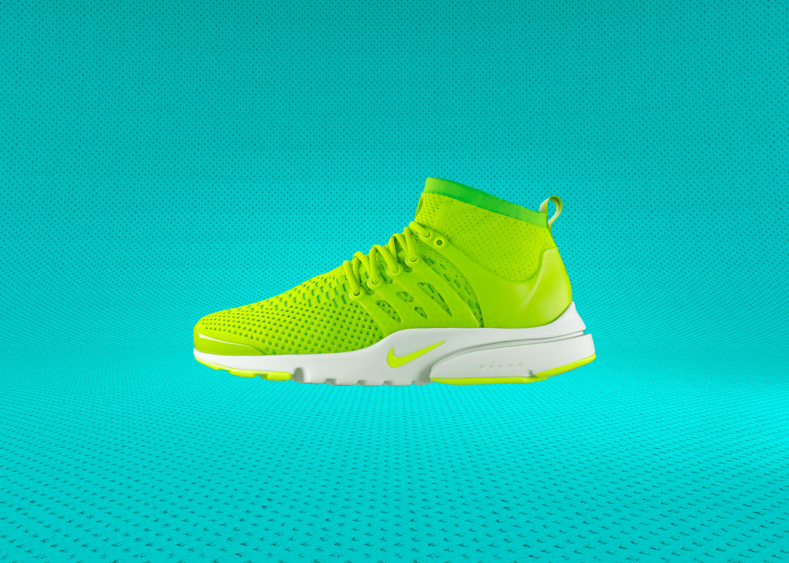 nike air presto flyknit verdes