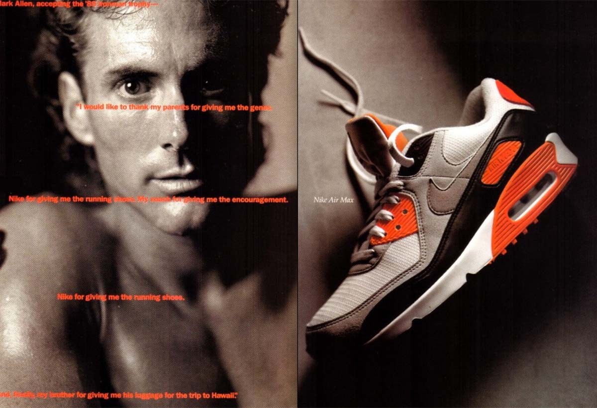 nike air max 90 vintage ad