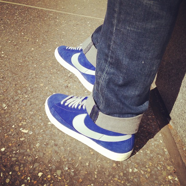 Nike Blazer Mid 538282400 azul