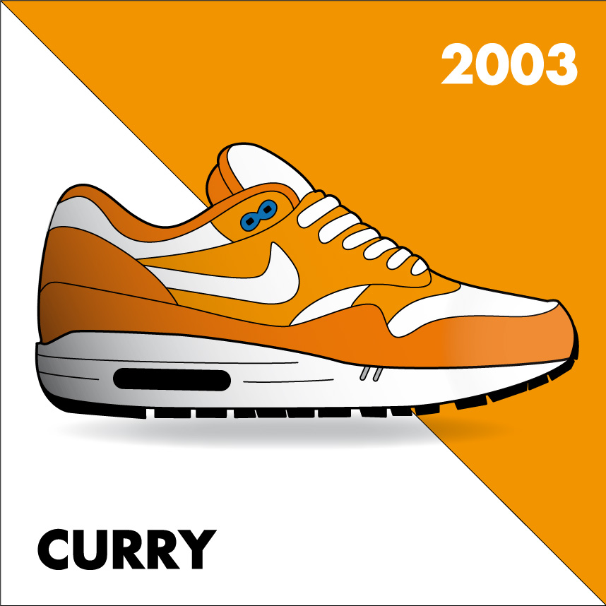 Nike air max 1 Curry