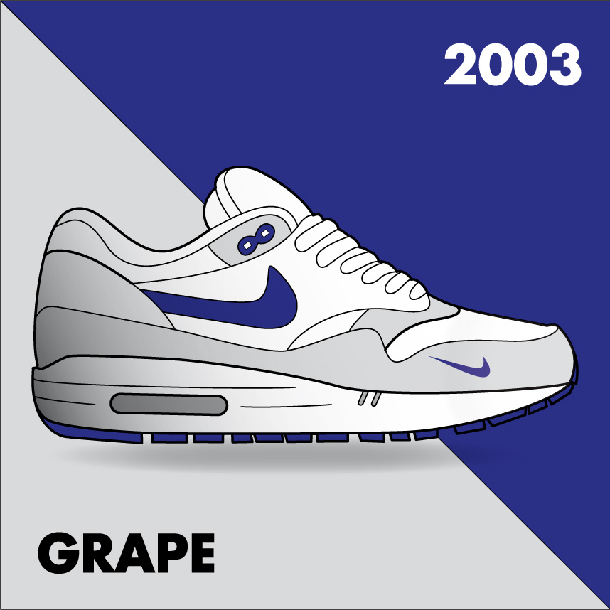 Nike air max 1 Grape