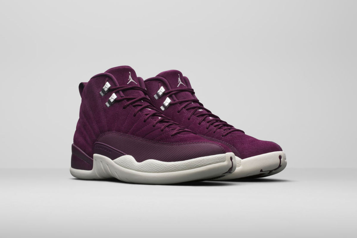 air jordan 12 bordeaux purple
