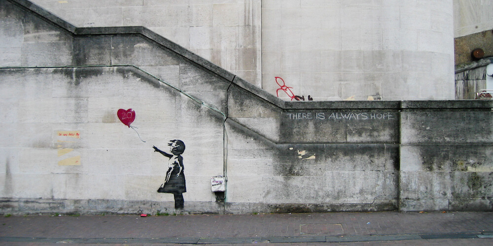  Girl With A Balloon