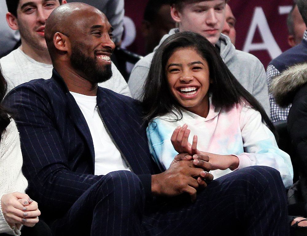 Kobe and daughter