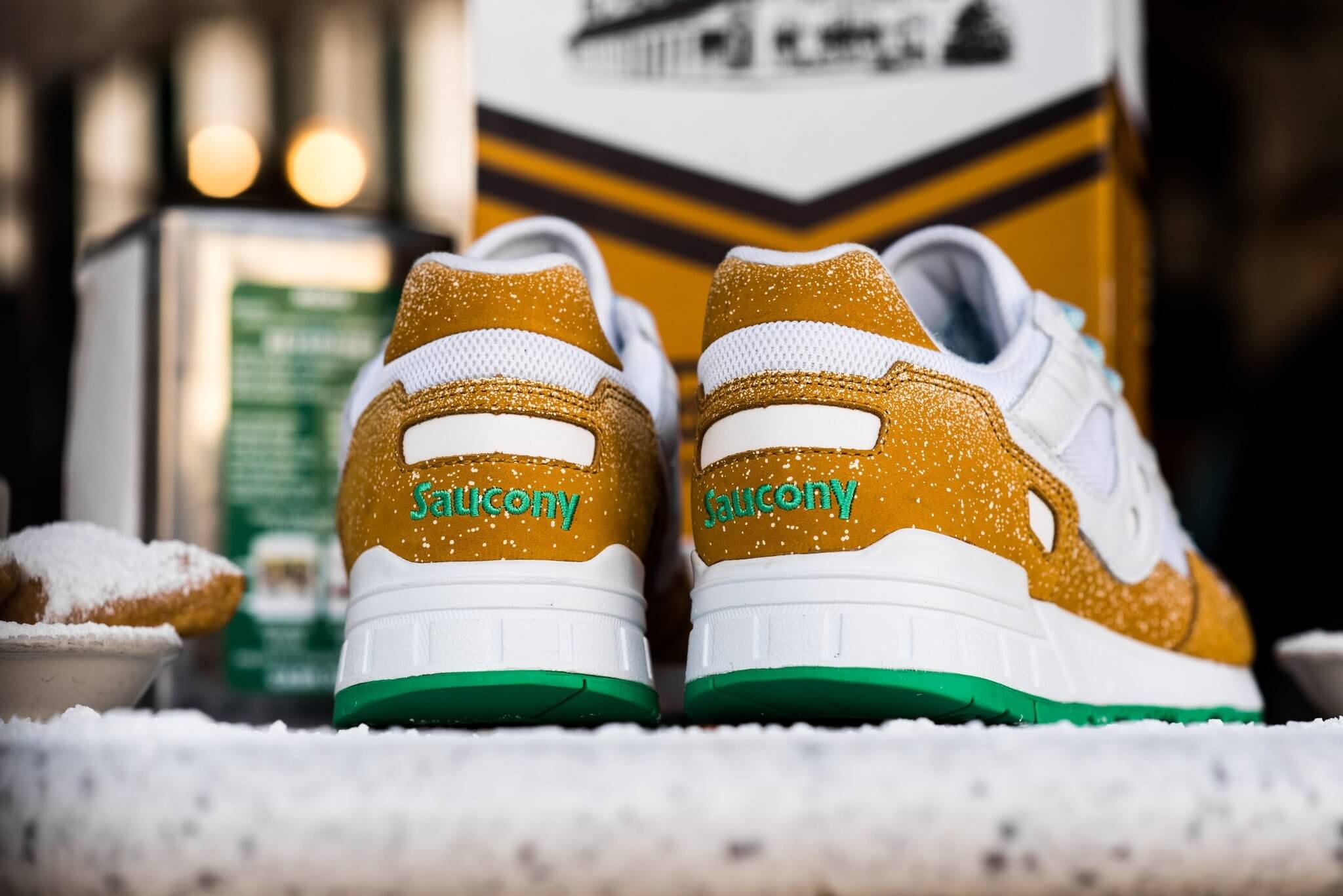 Sneaker Politics x Café du Monde x Saucony Shadow 5000