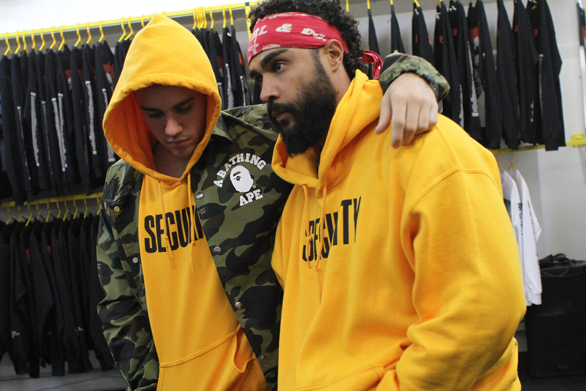 Jerry Lorenzo & Justin Bieber