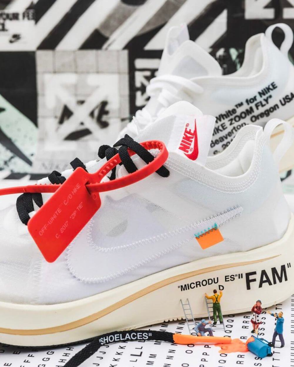 Microdudes - Nike Zoom Fly x Off-White Microdudes - Nike Zoom Fly x Off-White