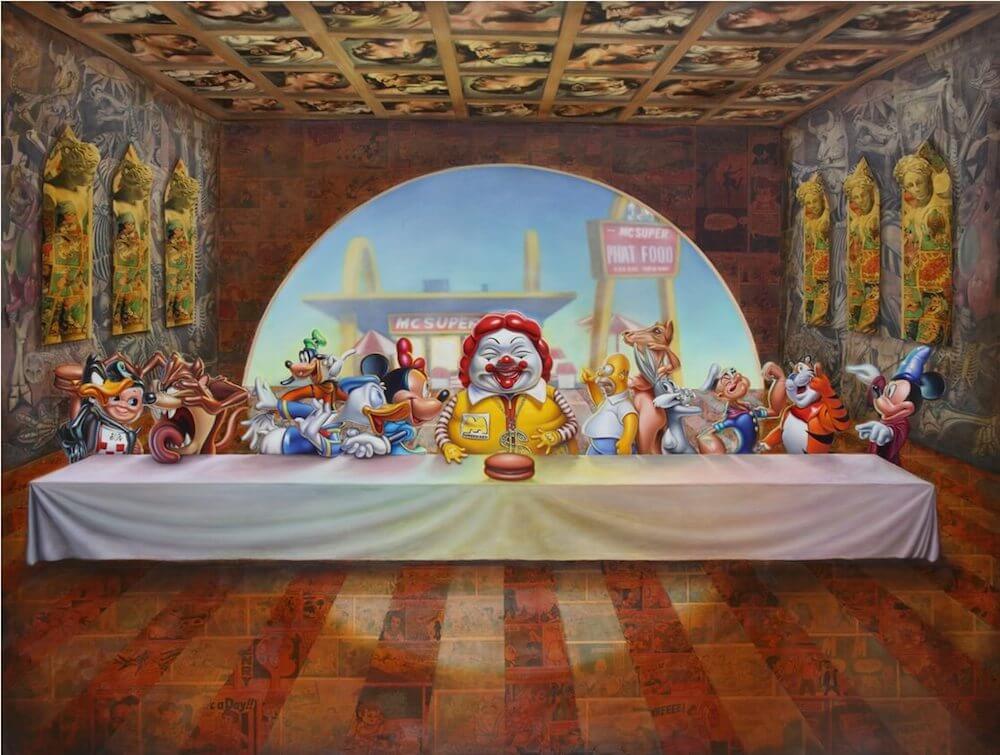 Ron English - Last Dinner
