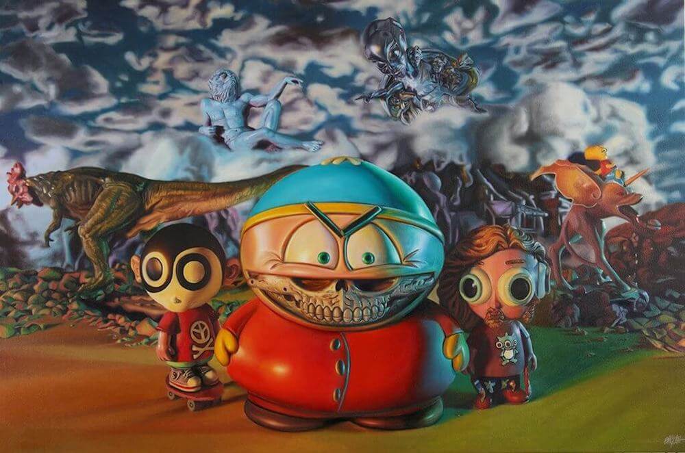 Ron English - South Park