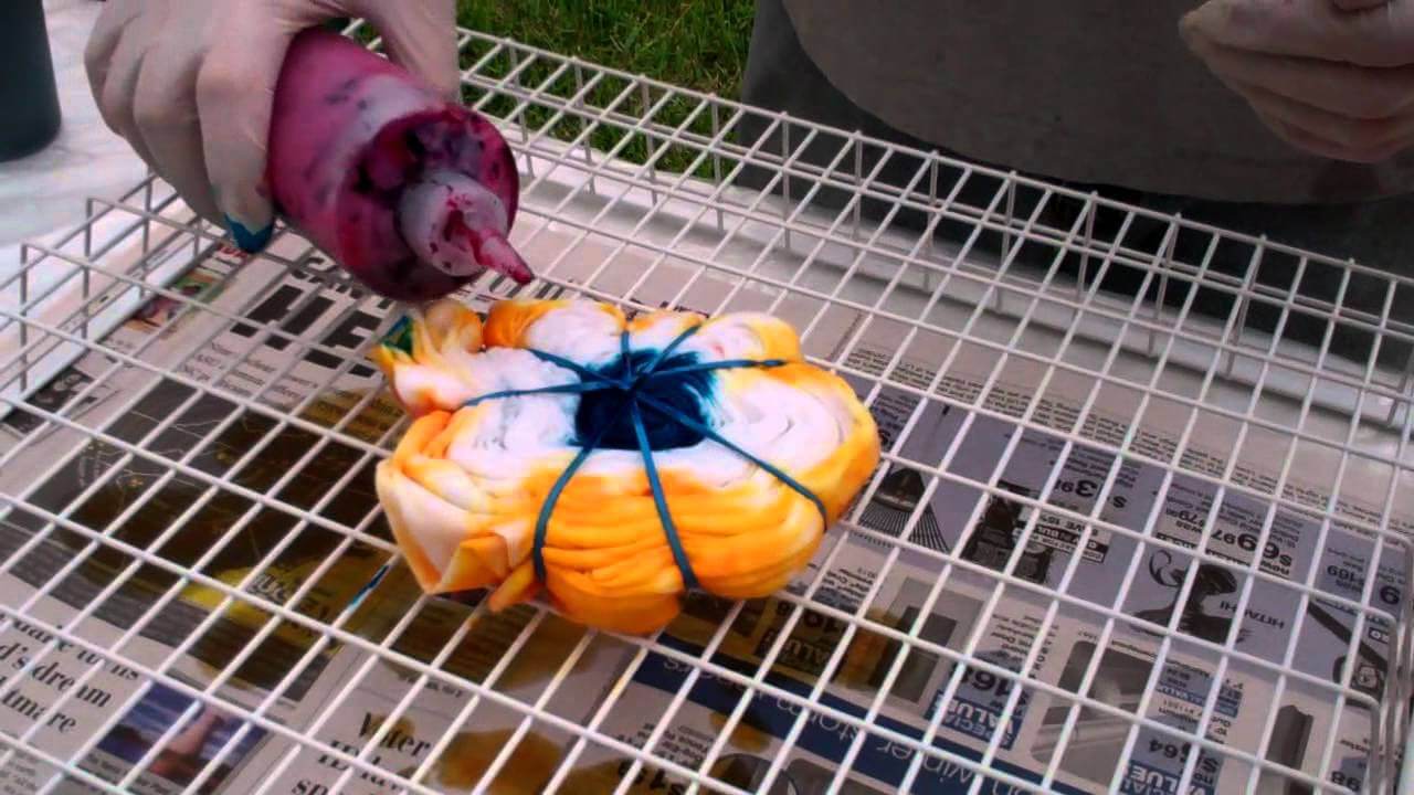 técnica de teñido tie-dye técnica de teñido tie-dye