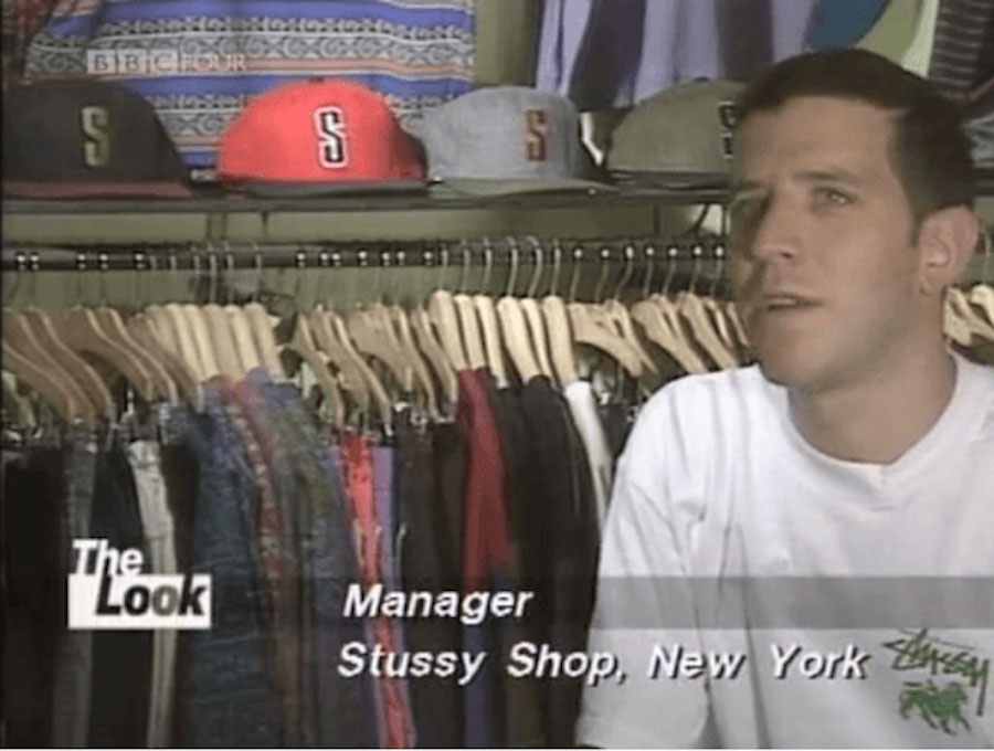 James Jebbia trabajando en Stussy