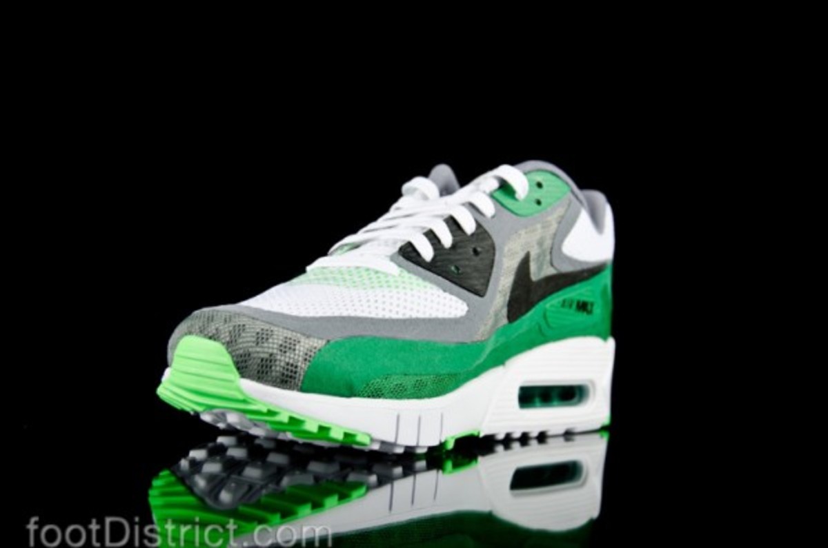 Nike Air Max 90 Breeze verdes 3