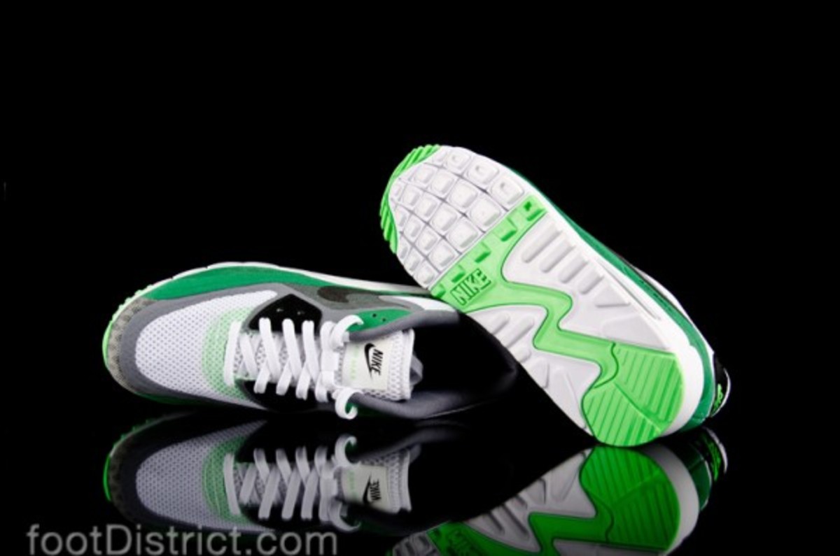 Nike Air Max 90 Breeze verdes 2