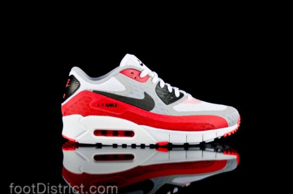 Nike Air Max 90 Breeze roja 1