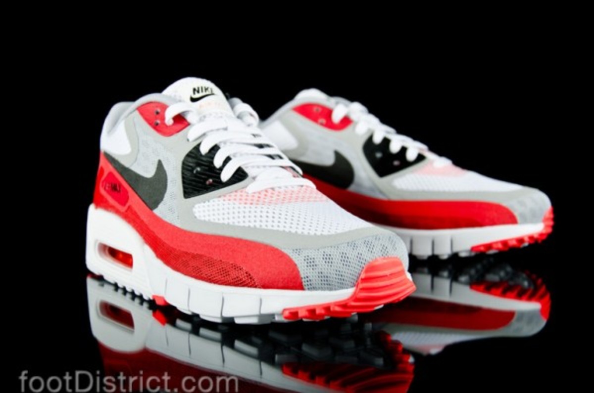 Nike Air Max 90 Breeze rojas 3