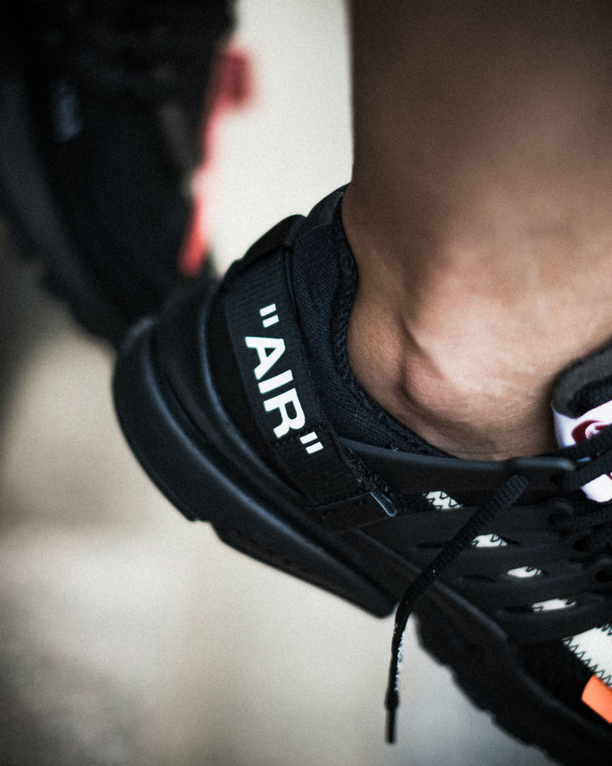 nike off white presto black