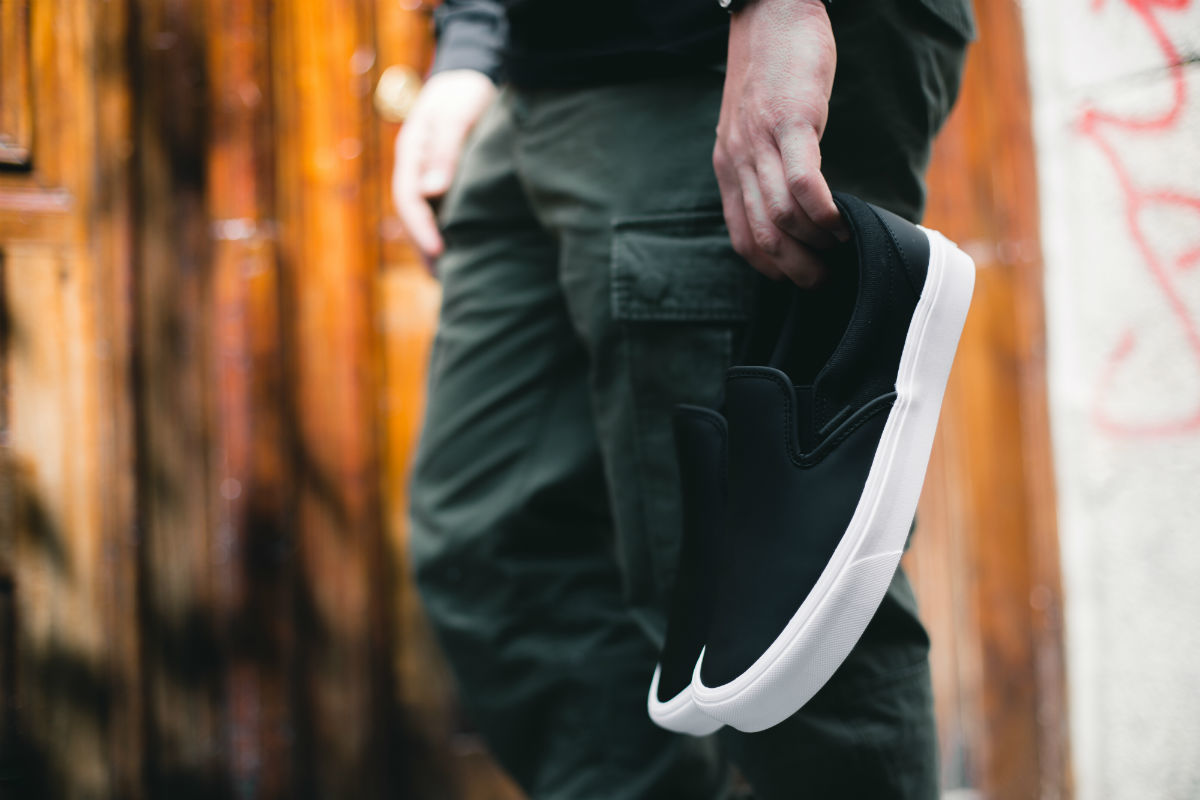 vans slip on x rains